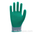 Reparación industrial de guantes de látex resistentes a la resbalón de Hespax